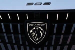 Peugeot 308 2026 front logo