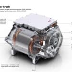 Audi A2 e-tron - Drive unit: permanent-magnet synchronous motor (PSM), APP350