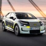 Audi A2 e-tron with design livery