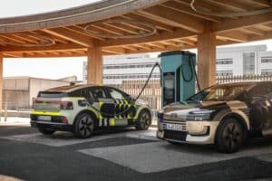 Audi A2 e-tron with design livery