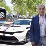 Carlos Sainz Snr with the 2026 Ford Mustang GTD