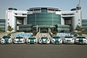 dubai police cars