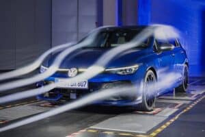 vw golf r wind tunnel