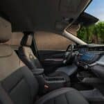 Bolt RS exclusive interior with red stiching detail