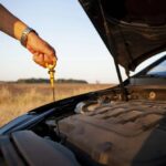 oil check stick